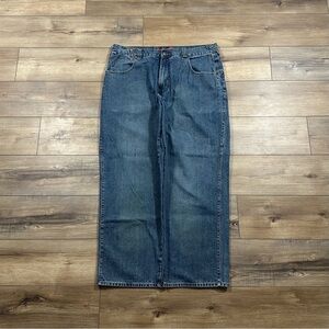 Vintage 2000s Y2K Culture Dark Wash Wide Leg Jeans